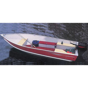 Carver 71115F10 V-Hull Fishing Boat Wide Series w/Motor Hood, 15'6, Slate Gray
