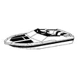 Carver 74421S11 Day Cruiser, 21'6, Sun-Dura Mist Gray I/O