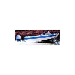 Carver 79020XS11 Aluminum Fishing With High Windshield - Mounted Forward, 20'6 O/B Extra Wide, Poly-Flex II Slate Gray