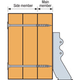 Simpson Strong-Tie Strong-Drive No. 10 X 6-3/4 in. L Star E-Coat Bold Wood Screws 50 pk