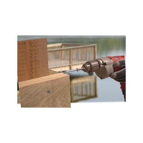 Simpson Strong-Tie No. 8 Sizes X 2-1/2 in. L Square Bugle Head Deck Screws 22 lb 2000 pk