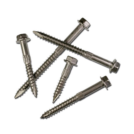 Simpson Strong-Tie Strong-Drive No. 3 Sizes X 5 in. L Star Hex Head Serrated Structural Screws