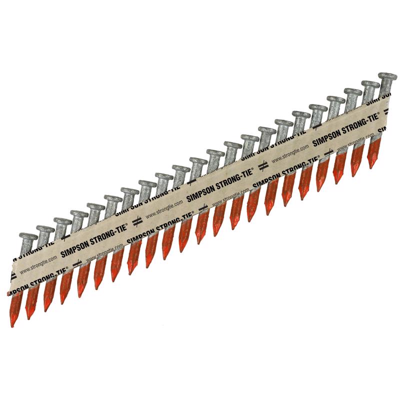 Simpson Strong-Tie 1-1/2 in. Connector Hot Dipped Galvanized Steel Nail Round Head