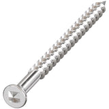 Quik Drive No. 7 Sizes X 2.5 in. L Silver Square Trim Head Deck Screws 1000 pk