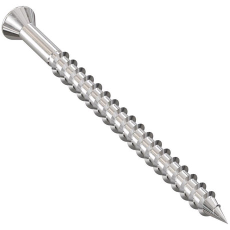 Quik Drive No. 7 Sizes X 2.5 in. L Silver Square Trim Head Deck Screws 1000 pk