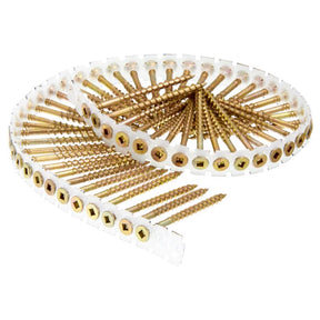 Senco DuraSpin No. 8 Sizes X 2-1/2 in. L Square Square Head Deck Screws 800 pk