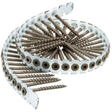 Senco DuraSpin No. 8 X 2 in. L Square Coarse Collated Wood Screws 1000 pk