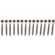 Senco DuraSpin No. 8 Sizes X 2-1/2 in. L Square Square Head Deck Screws 800 pk