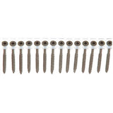 Senco DuraSpin No. 8 Sizes X 2-1/2 in. L Square Square Head Deck Screws 800 pk
