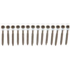 Senco DuraSpin No. 8 Sizes X 2-1/2 in. L Square Square Head Deck Screws 800 pk