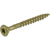 HILLMAN Power Pro No. 8 in. X 1-3/4 in. L Bronze Star Flat Head Premium Deck Screws 5 lb 803 pk