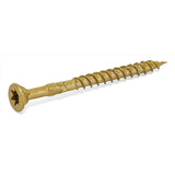 HILLMAN Power Pro No. 9 in. X 2-1/4 in. L Bronze Star Flat Head Premium Deck Screws 1 lb 97 pk