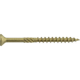 HILLMAN Power Pro No. 10 in. X 3-1/2 in. L Bronze Star Flat Head Premium Deck Screws 1 lb 25 pk