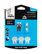 HILLMAN High & Mighty Steel-Plated Gray Hanger Picture Hanger 20 lb 5 pk, Pack of 4