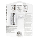 HILLMAN High & Mighty Steel-Plated Gray Hanger Picture Hanger 20 lb 5 pk, Pack of 4