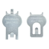 HILLMAN High & Mighty Gray Hanger Picture Hanger 20 lb 8 pk, Pack of 4