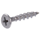 HILLMAN Fas-N-Tite No. 8 Ga. X 3 in. L Gray Phillips Bugle Head Deck Screws 50 pk