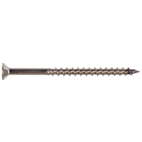 HILLMAN Deck Plus No. 8 Ga. X 1-1/4 in. L Stainless Steel Star Flat Head Deck Screws 25 pk