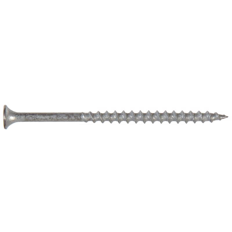 HILLMAN Project Center No. 6 Ga. X 1-1/4 in. L Gray Phillips Bugle Head Deck Screws 100 pk