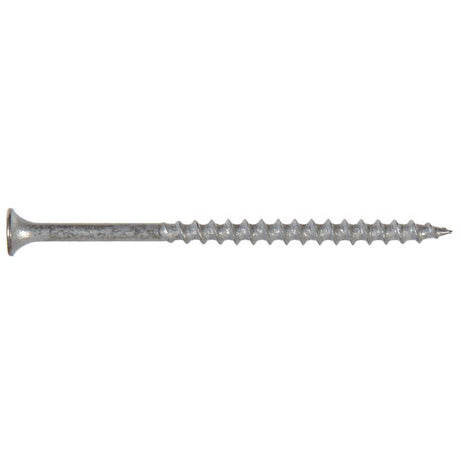 HILLMAN Project Center No. 6 Ga. X 1-1/4 in. L Gray Phillips Bugle Head Deck Screws 100 pk