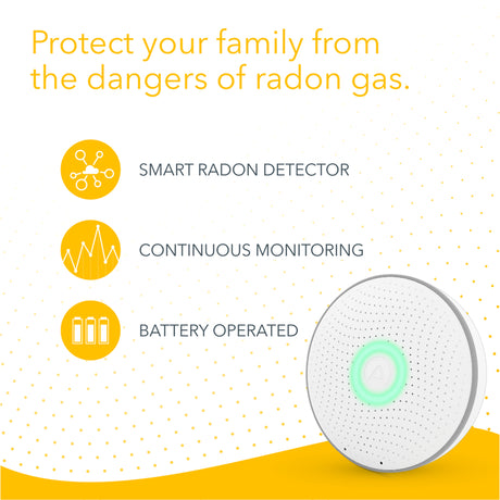 Airthings Radon Gas Detector 1 pk