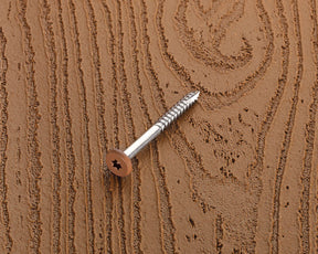 Starborn Deckfast No. 9 X 1-7/8 in. L Brown Star Pan Head Fascia Screws 100 pk
