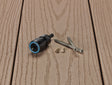 Starborn Pro Plug No. 10 X 2-3/4 in. L Brownstone Star Trim Head Deck Screws and Plugs Kit 1 pk