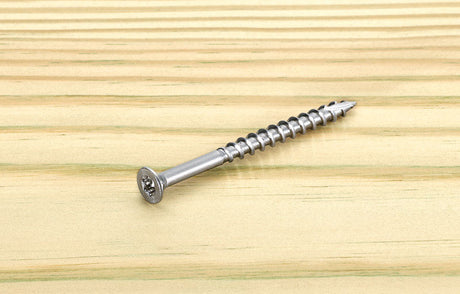 Starborn Deckfast No. 8 X 2 in. L Silver Star Flat Head Deck Screws 500 pk