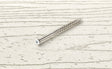Starborn Headcote No. 8 X 2-1/2 in. L White Star Trim Head Deck Screws 350 pk