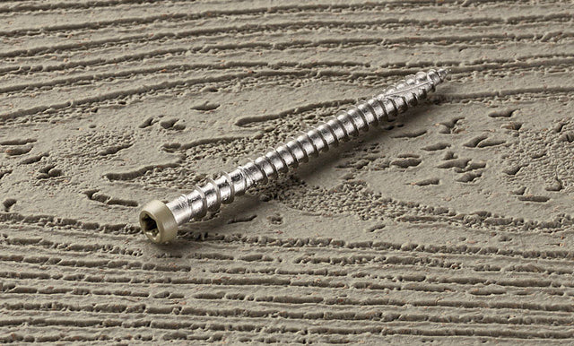 Starborn Cap-Tor No. 10 X 2-3/4 in. L Warm Gray Star Undercut Head Deck Screws 350 pk