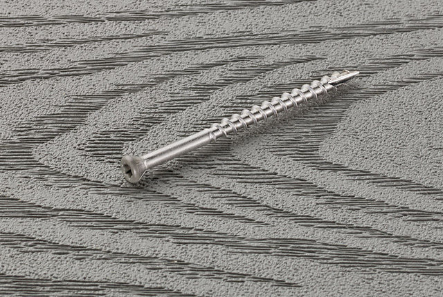Starborn Headcote No. 8 X 2-1/2 in. L Gray Star Trim Head Deck Screws 350 pk