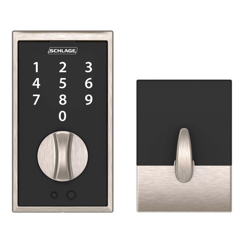 Schlage Satin Nickel Steel Touch Deadbolt