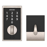 Schlage Satin Nickel Steel Touch Deadbolt