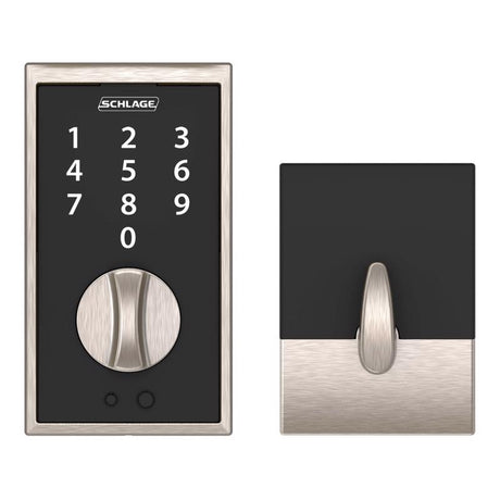 Schlage Satin Nickel Steel Touch Deadbolt