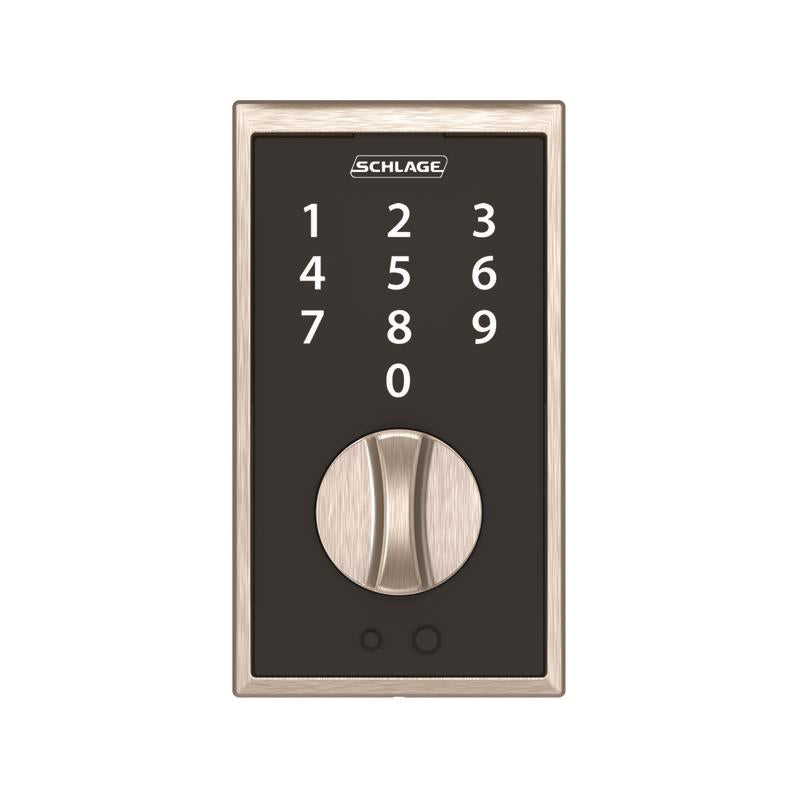 Schlage Satin Nickel Steel Touch Deadbolt