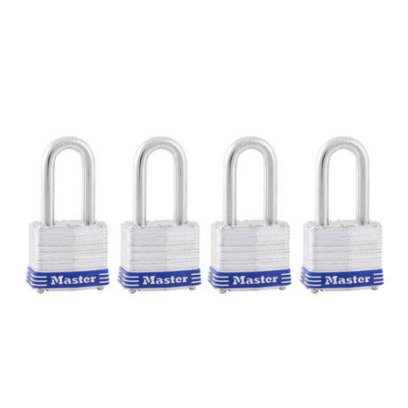 Master Lock 1-9/16 in. W Steel Pin Tumbler Exterior Padlock