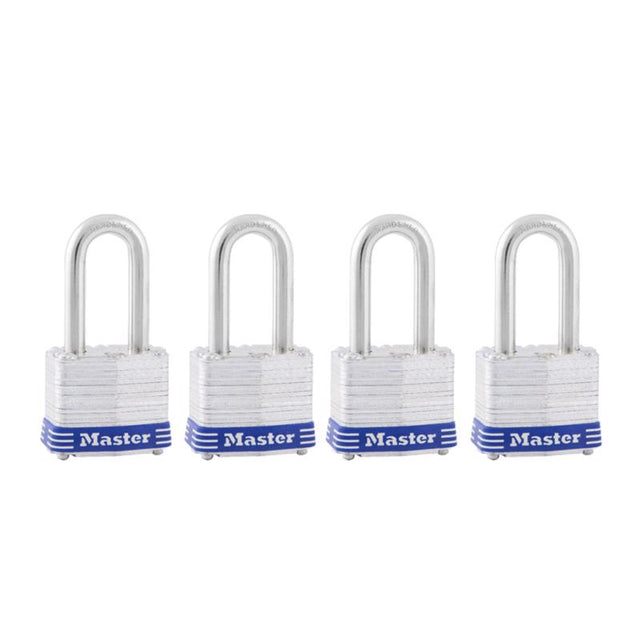 Master Lock 1-9/16 in. W Steel Pin Tumbler Exterior Padlock