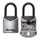 Master Lock 5-1/4 in. H X 2-3/4 in. W Vinyl Covered Steel 3-Digit Combination Lock Box