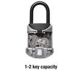 Master Lock 5-1/4 in. H X 2-3/4 in. W Vinyl Covered Steel 3-Digit Combination Lock Box
