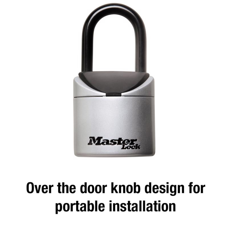 Master Lock 5-1/4 in. H X 2-3/4 in. W Vinyl Covered Steel 3-Digit Combination Lock Box