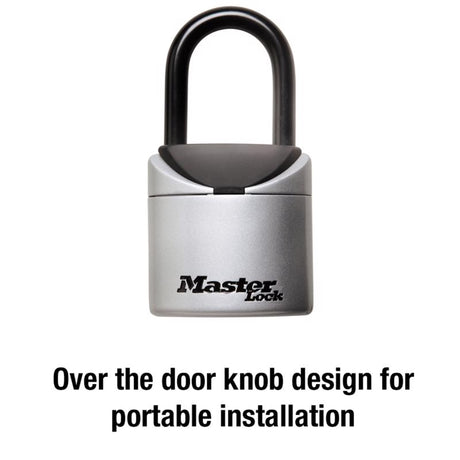 Master Lock 5-1/4 in. H X 2-3/4 in. W Vinyl Covered Steel 3-Digit Combination Lock Box