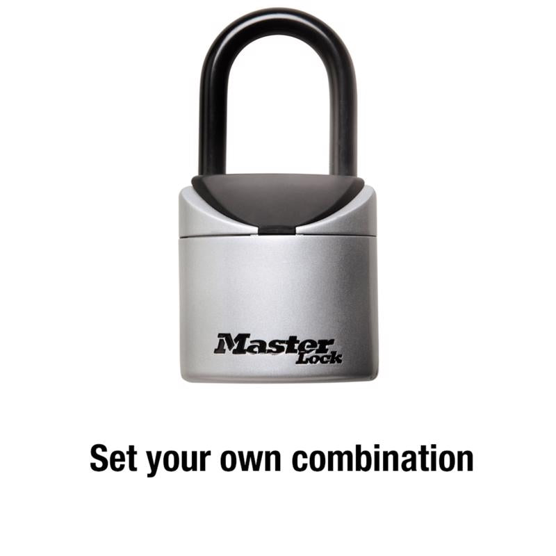 Master Lock 5-1/4 in. H X 2-3/4 in. W Vinyl Covered Steel 3-Digit Combination Lock Box