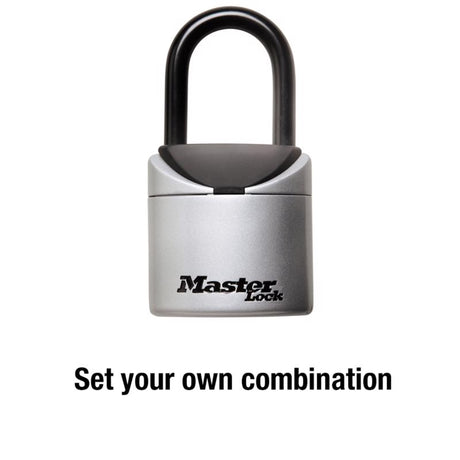Master Lock 5-1/4 in. H X 2-3/4 in. W Vinyl Covered Steel 3-Digit Combination Lock Box