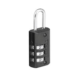 Master Lock 2.18 in. H X 13/16 in. W Steel 3-Dial Combination Luggage Lock