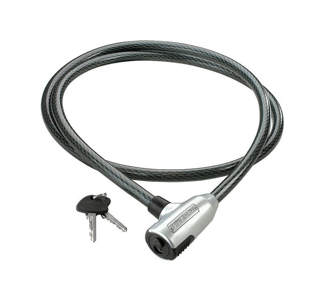 Schlage 60 in. H X 1/2 in. W X 5 ft. L Steel Key Cable Lock