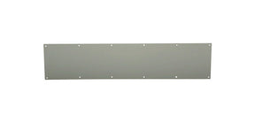 Ives 34 in. L Satin Gray Stainless Steel Push Plate 1 pc