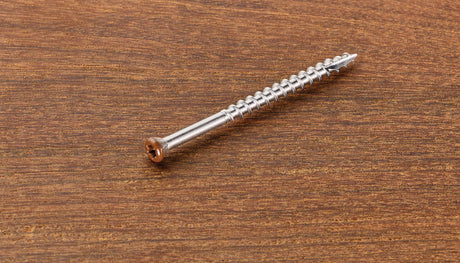 Starborn Headcote No. 8 X 2-1/2 in. L Brown Star Trim Head Deck Screws 1750 pk