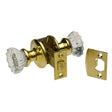 Kaba Ilco Crystal Bright Brass Mortise Lockset, Pack of 5