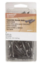 HILLMAN 2 in. Concrete Steel Nail Flat Head 1 lb, Pack of 3
