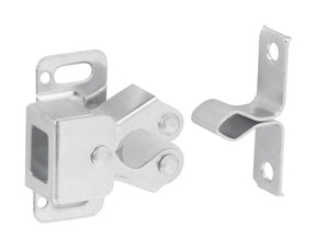 Ives 1.25 in. H X 0.69 in. W X 1.5 in. D Zinc Steel Roller Catch
